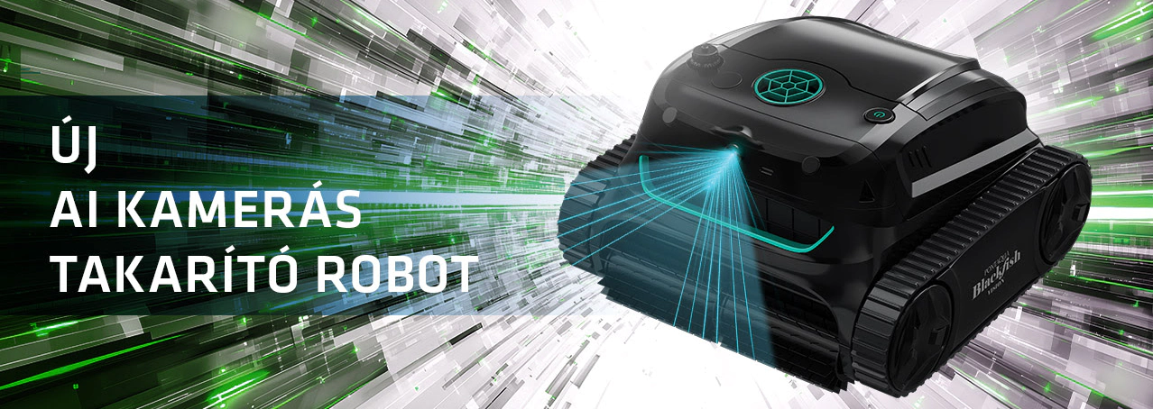 Pontaqua Blackfish akkumulátoros medence tisztító robot
